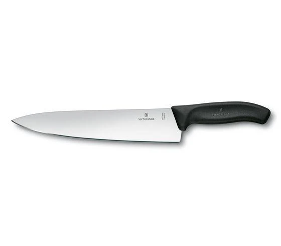 Victorinox - 'SwissClassic Tranchiermesser, normaler Schliff, Kunststoff, 25 cm, schwarz, Geschenkschachtel'