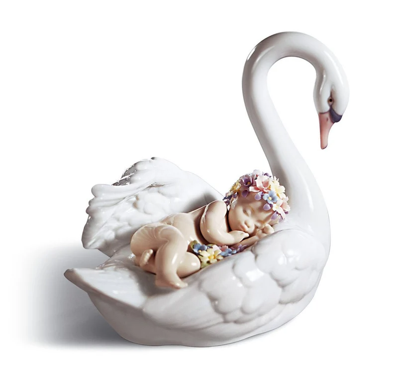 LLADRO® Figur »Fantastische Träume Figur »Schwan / Drifting Through Dreamland« 01006758