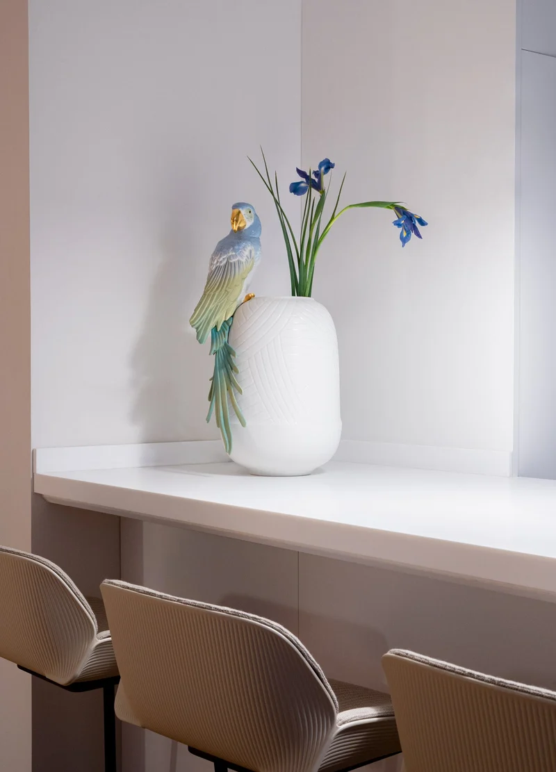 LLADRO® - 'Macaw bird vase' 2021 01009540