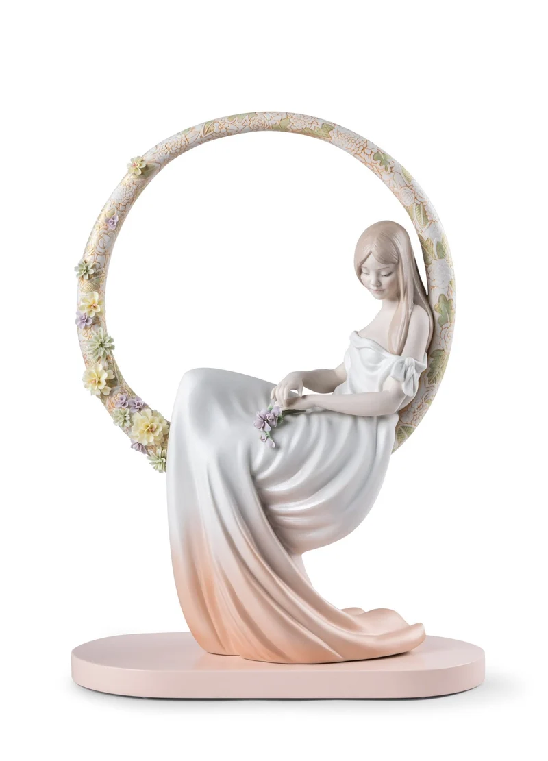 LLADRO® - 'In her thoughts - Base included' 2021 01009537