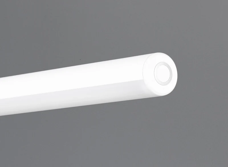 Reality Leuchten LED Klemmleuchte Nevada R57941131, Kunststoff Weiß matt, 5 Watt LED, dimmbar, Farbwechsel