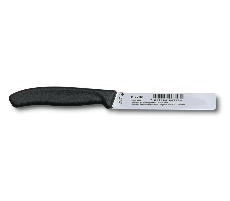 Victorinox - 'Gemüsemesser SwissClassic, Mittelspitz, 10 cm, schwarz'