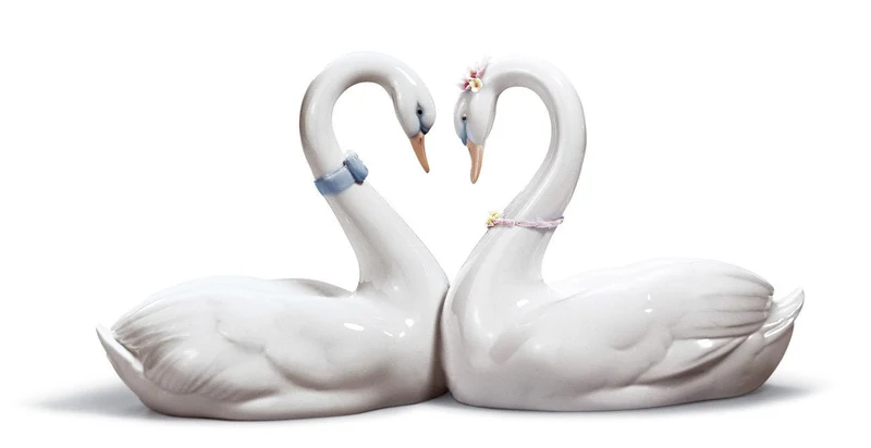 LLADRO® Figur »Schwanenpaar« 01006585