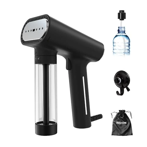 SteamOne - Dampfglätter, dampfen anzug 2000W 30g/min - Travel steamer - Autonomie 8 min (150ml) - 3m Kabel - Entfernt 99,99% der Verunreinigungen - Bereit in 30s - EUNS150B