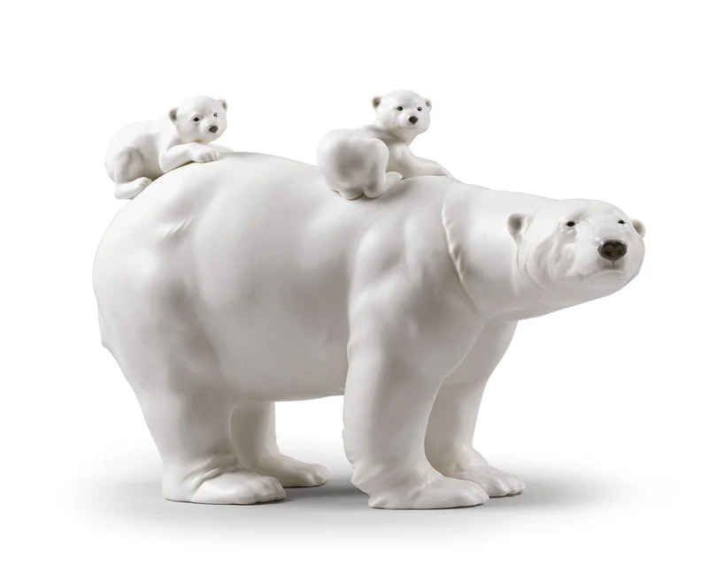 LLADRO® Figuren 'Mama-Bär mit Bärenbabys' 01009290 01009290