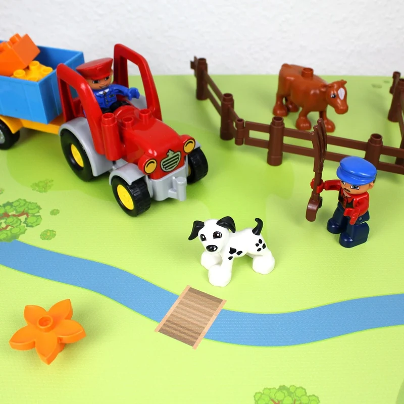 nikima Schönes für Kinder Spielfolie für KALLAX Regal Wald & Wiese 145,5 x 38,5 cm Lang (Möbel Nicht Inklusive)