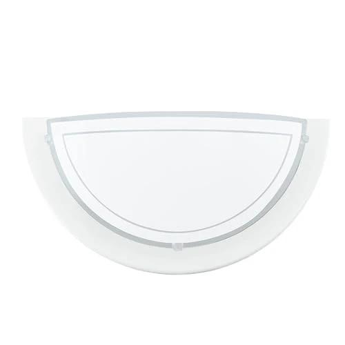 EGLO Wandlampe Planet 1, Wandleuchte halbrund mit E27 Fassung