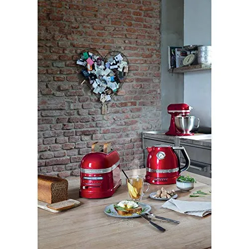 Kitchenaid 5KMT2204ECA Artisan -Toaster für 2 Scheiben, Liebesapfel rot, 220 - 240 V, 50 - 60 Hz