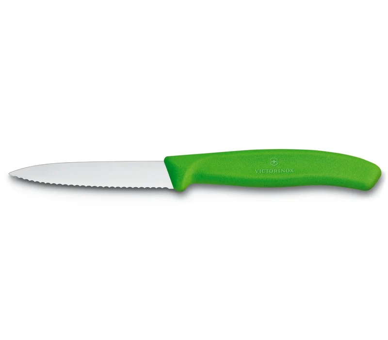 Victorinox - 'Gemüsemesser Swiss Classic, Wellenschliff grün 8 cm'