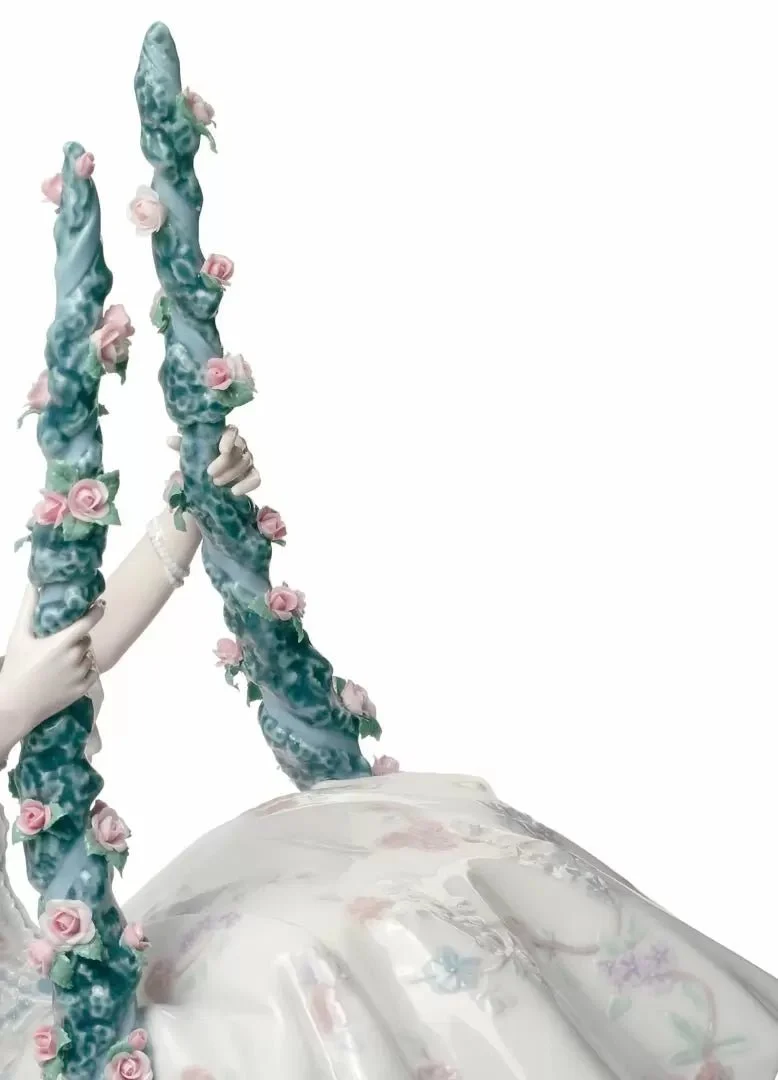 LLADRO® - 'Rokoko Dame auf Schaukel Figur - Rococo Lady on Swing Figurine' 01008424