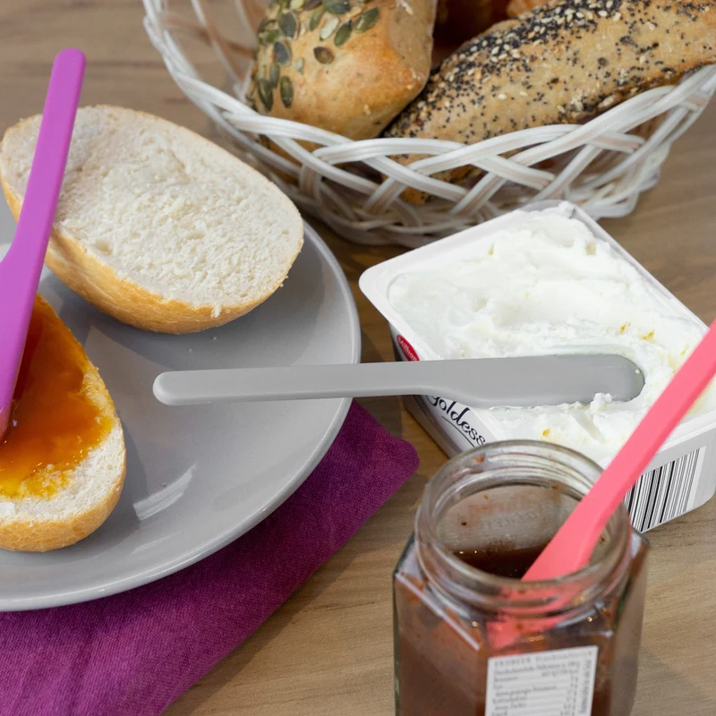 LURCH - 'Frühstückslöffel 3er Set zum Streichen von Butter, Marmelade und Aufstrich'