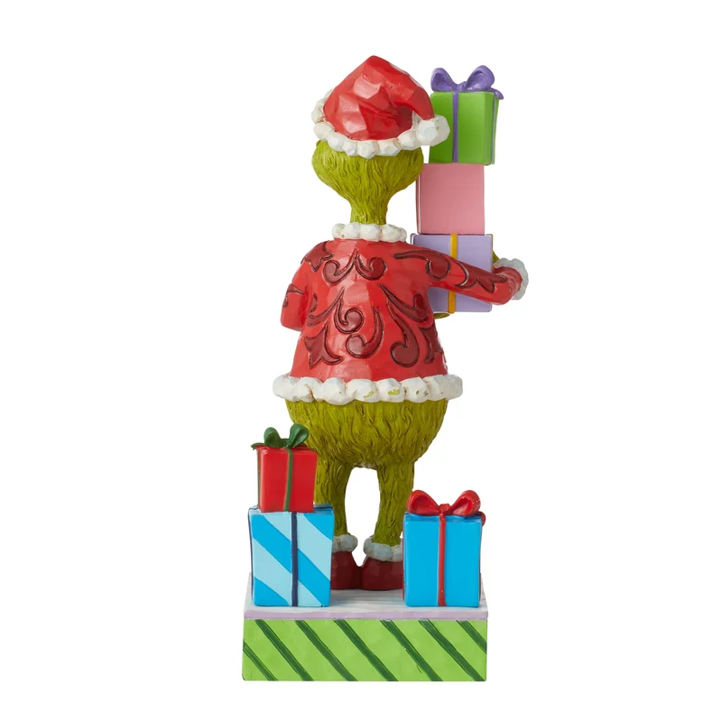 Jim Shore - Grinch 'Grinch Holding Presents N' 2022