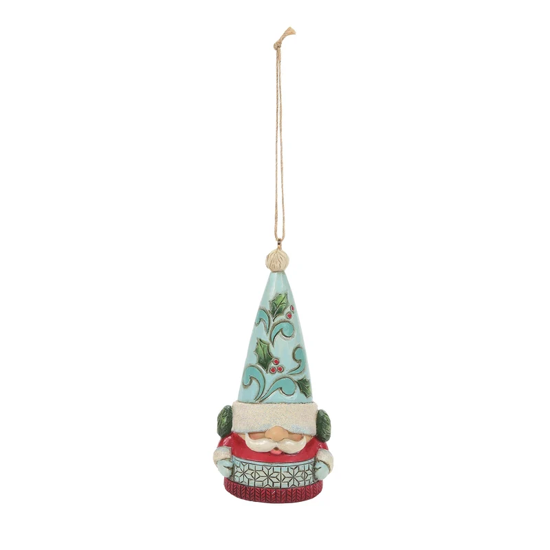 Jim Shore - Heartwood creek 'Winter Wonderland Gnome Hanging Ornament N' 2022