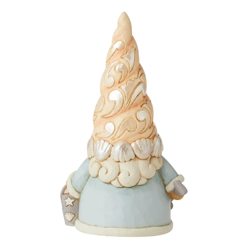 Jim Shore - Heartwood creek 'Gnome is Where the Beach Is (Gnome with Seashell Hat Figurine) N' 2022