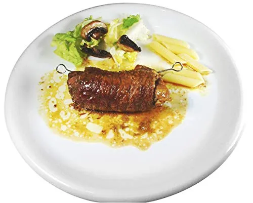 Fackelmann Rouladennadeln, Fleischnadeln, Metallspieße, Cocktailspieße aus rostfreiem Edelstahl (Farbe: Silber), Menge: 10 Stück