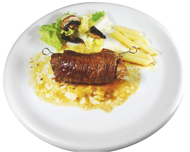 Fackelmann Rouladennadeln, Fleischnadeln, Metallspieße, Cocktailspieße aus rostfreiem Edelstahl (Farbe: Silber), Menge: 10 Stück