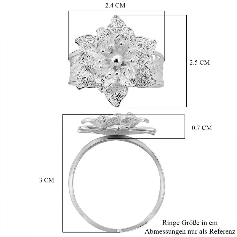 Royal Bali - 925 Silber Ring, ca. 4,30g