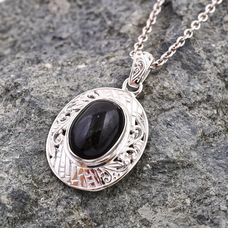 Labradorit Anhänger 925 Silber ca. 9,35 ct.
