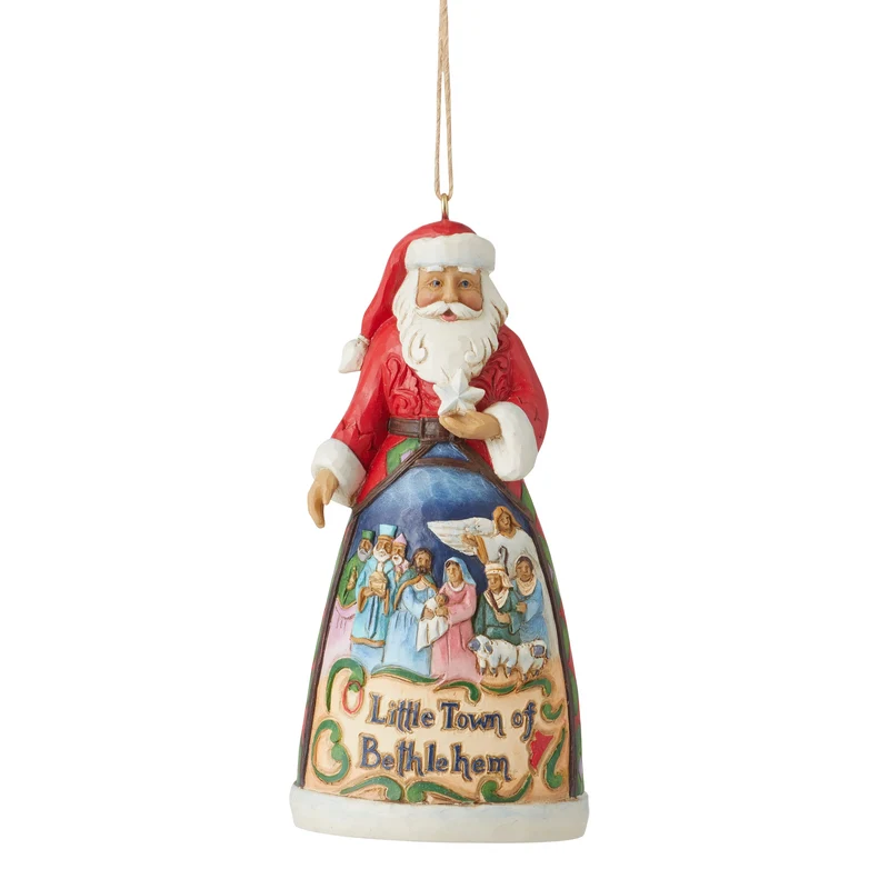 Jim Shore - Heartwood creek 'Little Town of Bethlehem Santa N' 2022