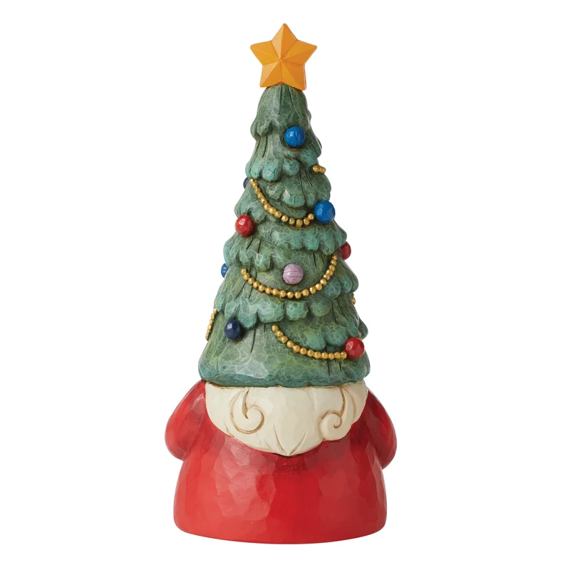 Jim Shore - Heartwood creek 'Let Your Joy Shine Bright (Gnome with Light-up Christmas Tree Figurine) N' 2022