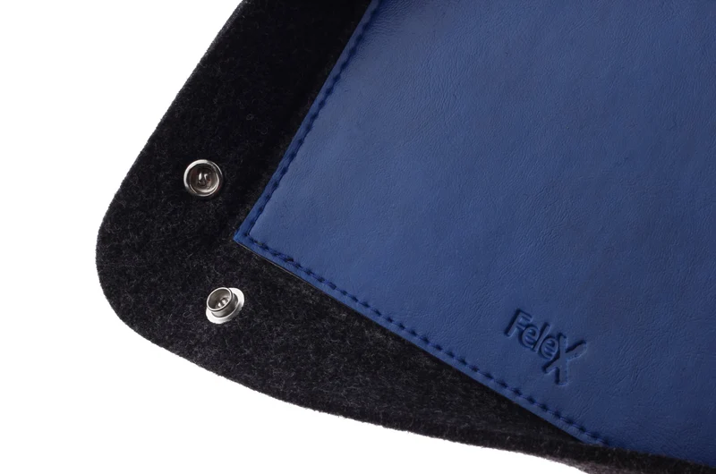 Felex Office Taschenleerer Blau Utensilienschale Ablageschale 19x19x3 cm