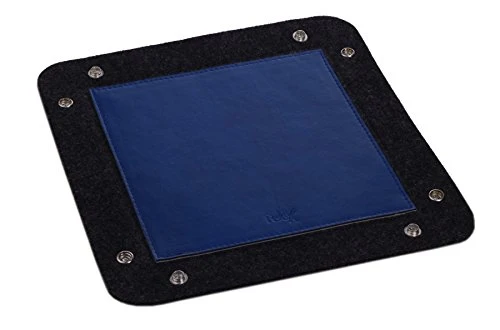 Felex Office Taschenleerer Blau Utensilienschale Ablageschale 19x19x3 cm