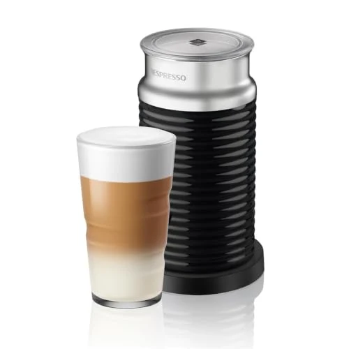 NESPRESSO Aeroccino 3 elektrischer Milchaufschäumer schwarz