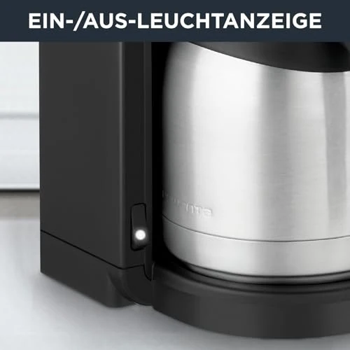 Rowenta Filterkaffeemaschine Adagio Milano, Edelstahl- Thermokanne