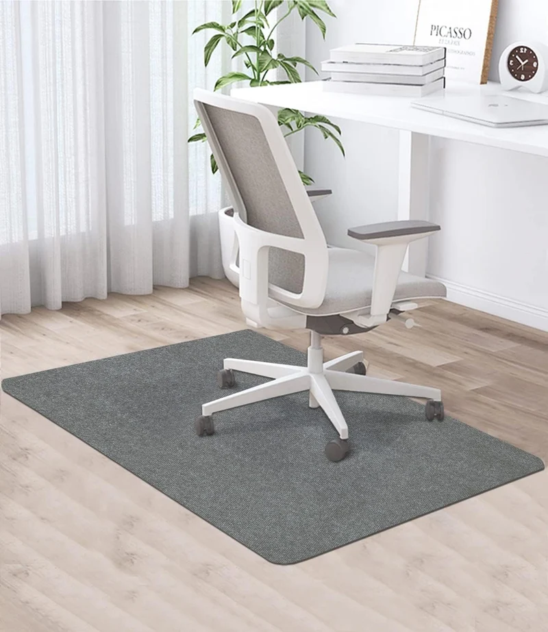 Bürostuhl Unterlage,90x120 cm,Dunkelgrau,Bodenschutzmatte bürostuhl 789