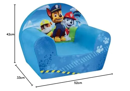 Fun House – 712531 – Pat Patrouille Sessel Club aus Schaumstoff für Kinder