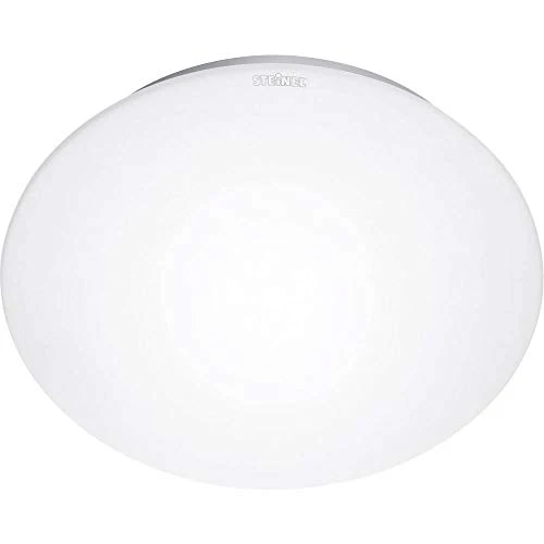 Steinel Innenleuchte RS 16 S L, Wandleuchte, Deckenleuchte, 360° Bewegungsmelder, 8 m Reichweite, E 27 Fassung, Max. 60 W, Weiß