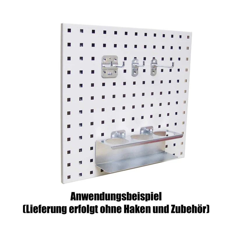 ADB Werkzeugwand/Lochwand 1177 x 456 mm lichtgrau Lochplatte Werkzeughalter