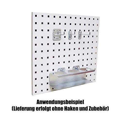 ADB Werkzeugwand/Lochwand 1177 x 456 mm lichtgrau Lochplatte Werkzeughalter