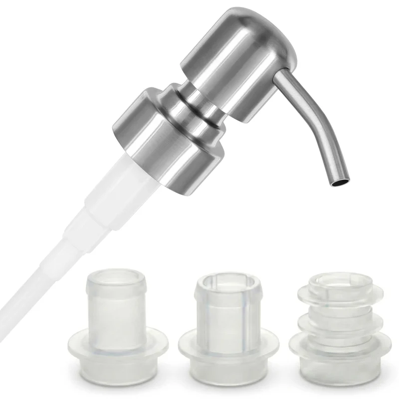 ALTGLAS Seifenspender Pumpkopf 'Zagreb' mit Upcycling-Kit (18-23mm)