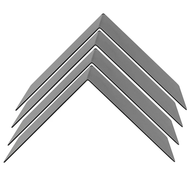 Idena 10843 - Buchstützen Metall, schwarz, 4 Buchständer, 14 x 14 x 8,5 cm, Buchhalter für Bücherregale