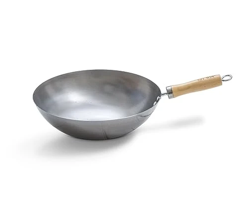 Hot Wok 12 kW Gasbrenner aus Gusseisen inkl. Asia-Wok und einem Grillrost (kurze Streben) Camping BBQ