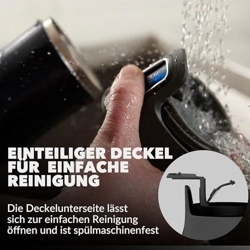 Contigo Thermobecher West Loop Autoseal, Edelstahl Isolierbecher, Reisebecher, Kaffebecher to Go, auslaufsicher