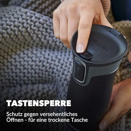 Contigo Thermobecher West Loop Autoseal, Edelstahl Isolierbecher, Reisebecher, Kaffebecher to Go, auslaufsicher