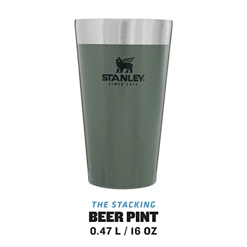 STANLEY 1913 Adventure Stacking Bierbecher 0.47L - Hammertone Green
