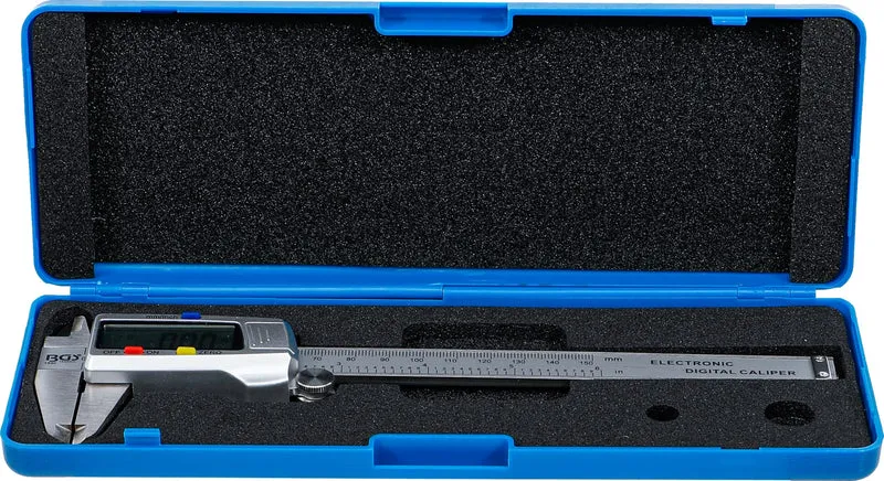 BGS 1930 | Digital-Messschieber | 150 mm | mm/Inch | extra großes Display