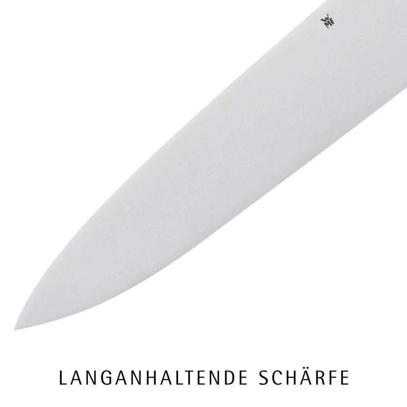 WMF Classic Line Brotmesser Wellenschliff 34 cm, Brötchenmesser, Spezialklingenstahl, Sägemesser, Messer scharf, Kunststoffgriff, Klinge 21 cm