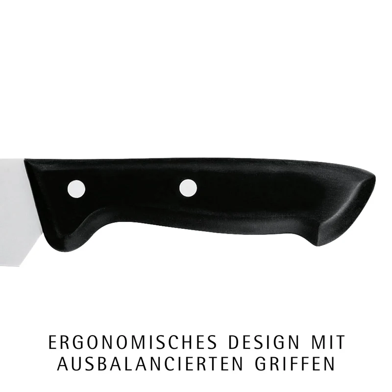WMF Classic Line Brotmesser Wellenschliff 34 cm, Brötchenmesser, Spezialklingenstahl, Sägemesser, Messer scharf, Kunststoffgriff, Klinge 21 cm