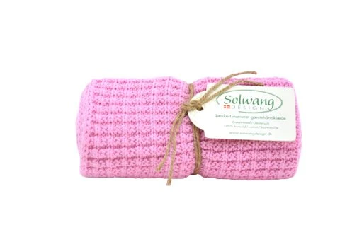 Solwang '1 Stück Gästehandtuch' Pink