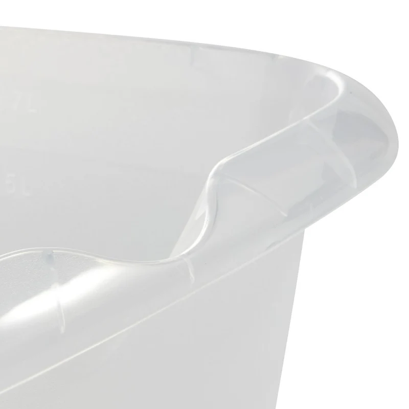 keeeper björk Universal-Schüssel, Eckig, 8 l, Transparent