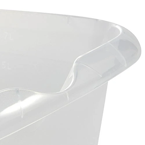 keeeper björk Universal-Schüssel, Eckig, 8 l, Transparent