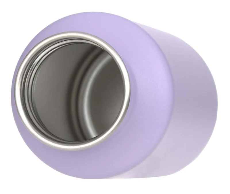 LÄSSIG Kinder Trinkflasche Edelstahl 500 ml Little Gang Heart Lilac