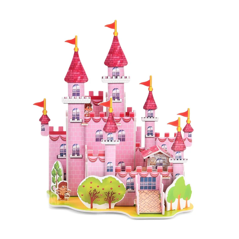 DIY 3D Puzzle Traum-Schloss, 21x16x27 cm