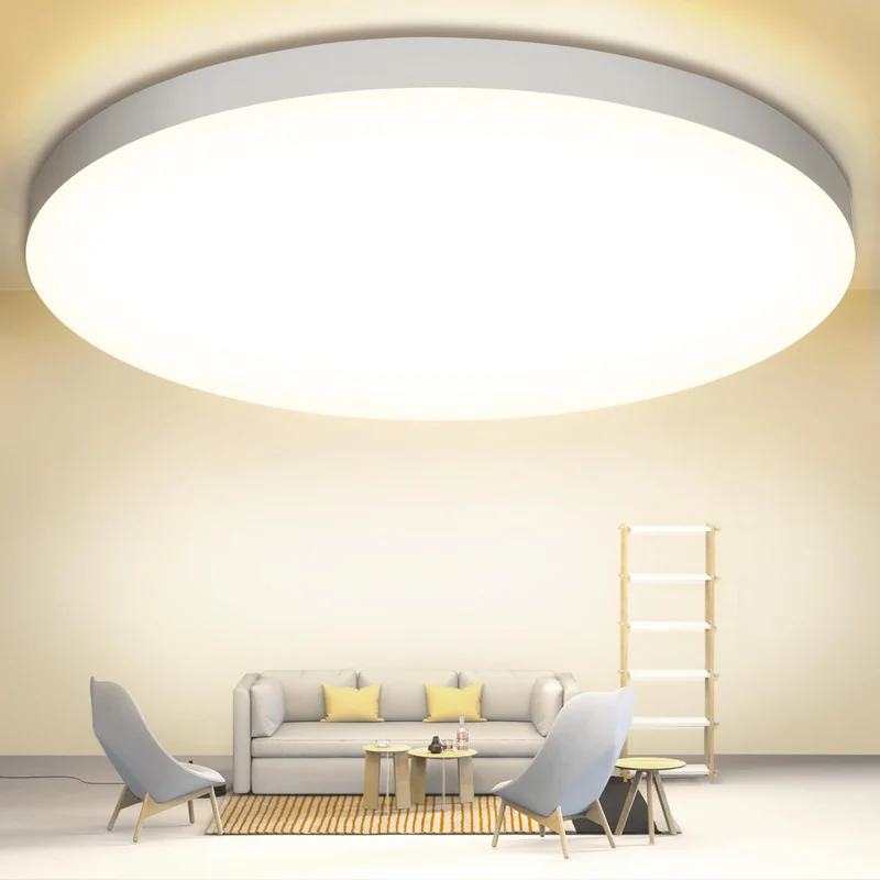 Deckenlampe LED Deckenleuchte Ø28cm 24W, 4000K, 2000LM, Lampe Decke IP44