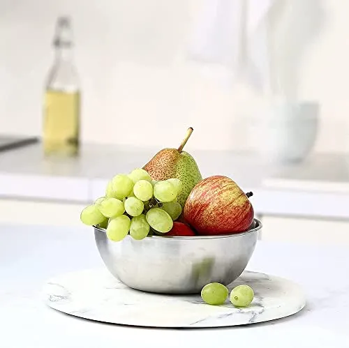Ibili Schüssel Bistrot, 12 cm, Edelstahl, silber, 12 x 12 x 5 cm