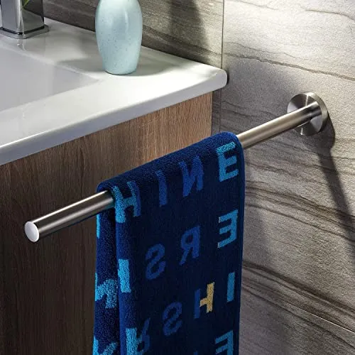 ZUNTO Handtuchhalter Edelstahl Bad Handtuchstange Wandmontage Gebürstet 40 cm
